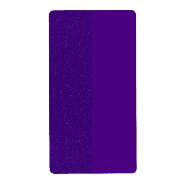 Two-Tone Purple Shipping Labels – Customisable (Front)