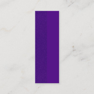 Two-Tone Purple Vertical Business Card – Customise