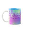 Two Tone Rainbow Faith Mug