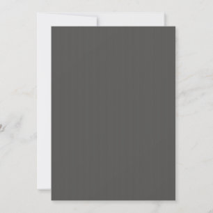 Two-Tone Red and Charcoal Grey Invitation