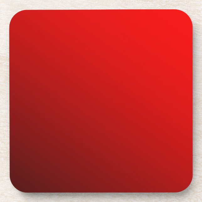 Two Tone Red Coaster (Front)