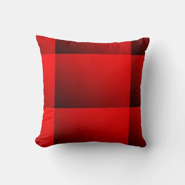 Two Tone Red Cushion (Front)