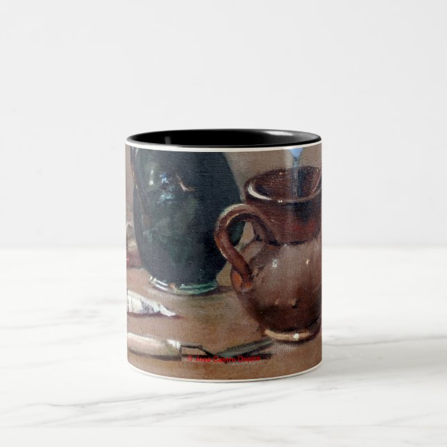 Two-Tone Still Life Cup (Center)