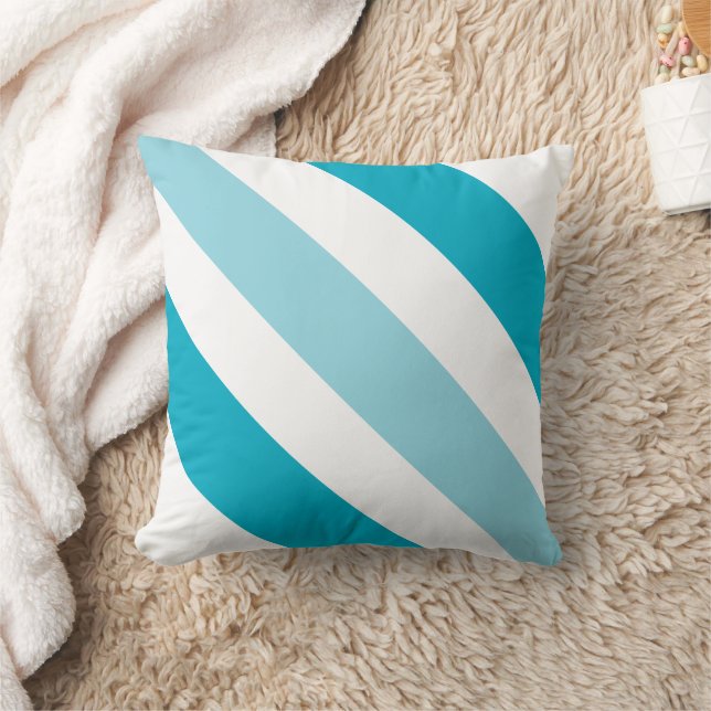 Two-tone Striped Cushion (Blanket)