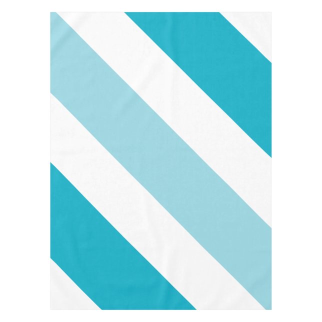 Two-tone Striped Tablecloth (Front)