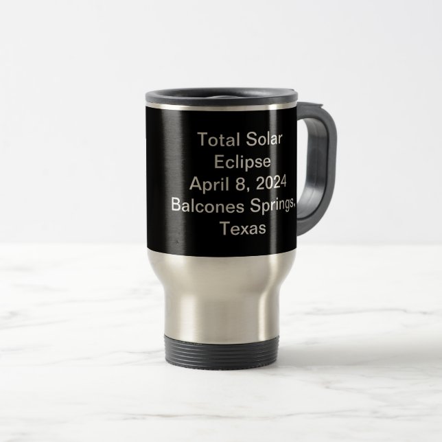 Two-Tone Thermal Mug, 15 oz  Travel Mug (Front Right)