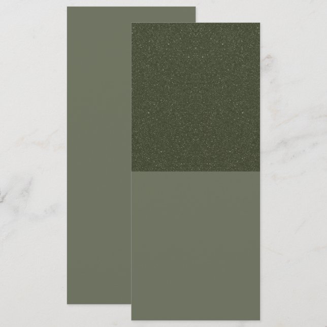 Two-Tone Vertical Save The Date Card – Customise (Front/Back)