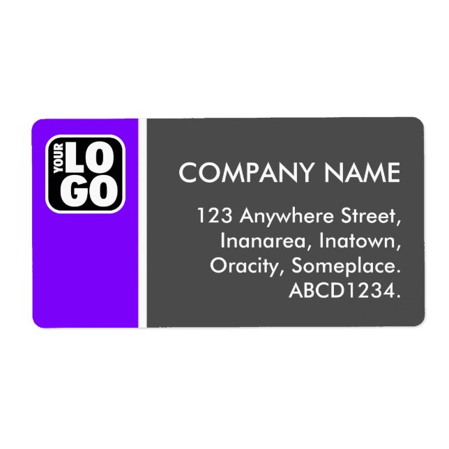 Two Tone - Violet and Grey (Front)