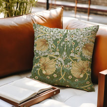 Two-Tone William Morris Pimpernel Vintage Pattern