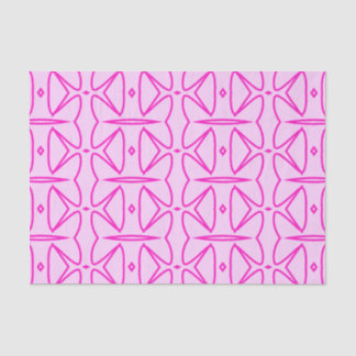 Two Toned Pink Pattern Tissue Paper