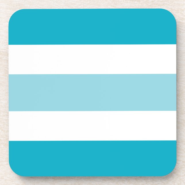 Two Tones Stripes  Coaster (Front)
