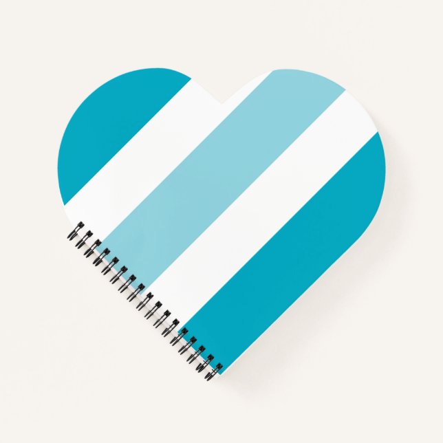 Two Tones Stripes  Notebook (Front)