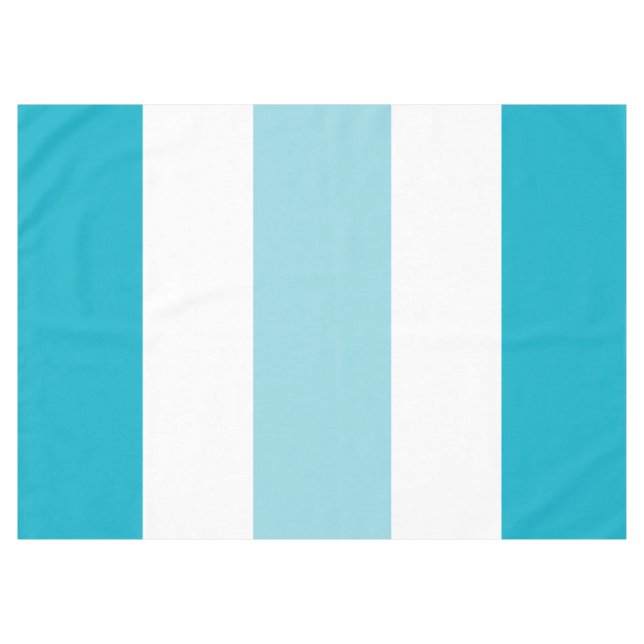 Two Tones Stripes  Tablecloth (Front (Horizontal))