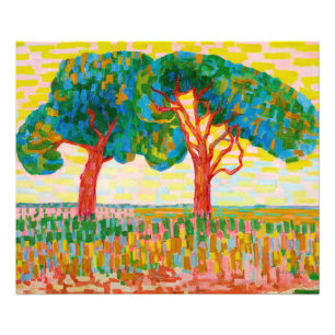 Two Trees, 1910 by Jacoba van Heemskerck Photo Print
