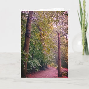 Two trees card