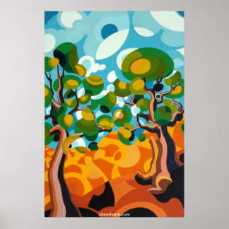 Two Trees Poster