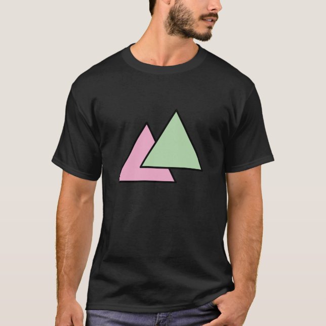 Two triangle chain T-Shirt (Front)