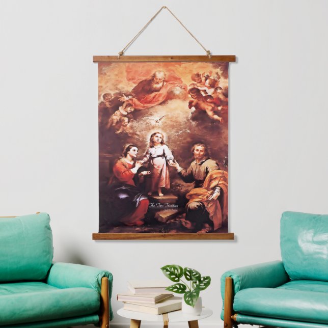 Two Trinities Hanging Tapestry (Living Room)