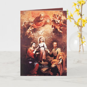 Two Trinities with Prayer Card