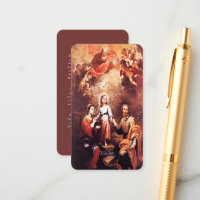 Two Trinities with Prayer