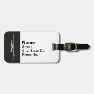 Two Trombones Luggage Tag