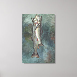 Two Trout Canvas Print