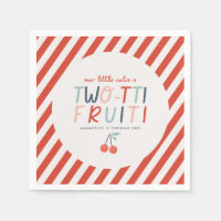 Two-tti Fruiti 2nd Birthday Party Cute