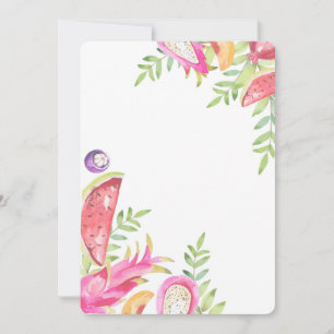 TWO-TTI FRUTTI Birthday- Girls’ 2nd Birth Card 