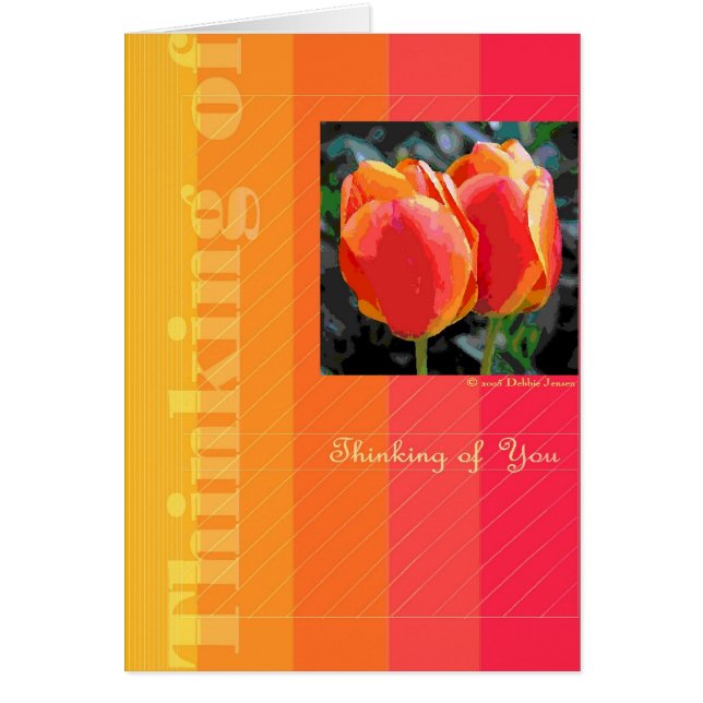 Two Tulips by Debbie Jensen (Front)