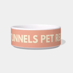 Two Tunnels Dog Bowl