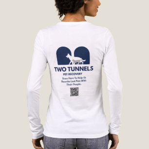 Two Tunnels Long Sleeve T-Shirt Tri-Blend Shirt