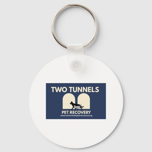 Two Tunnels Tote Key Ring (Front)
