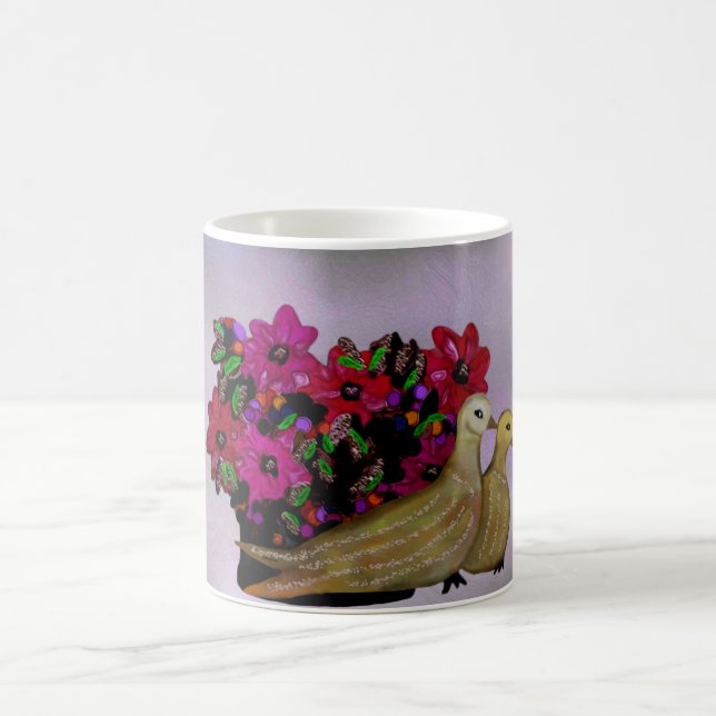 Two Turtle Doves Mugs (Center)