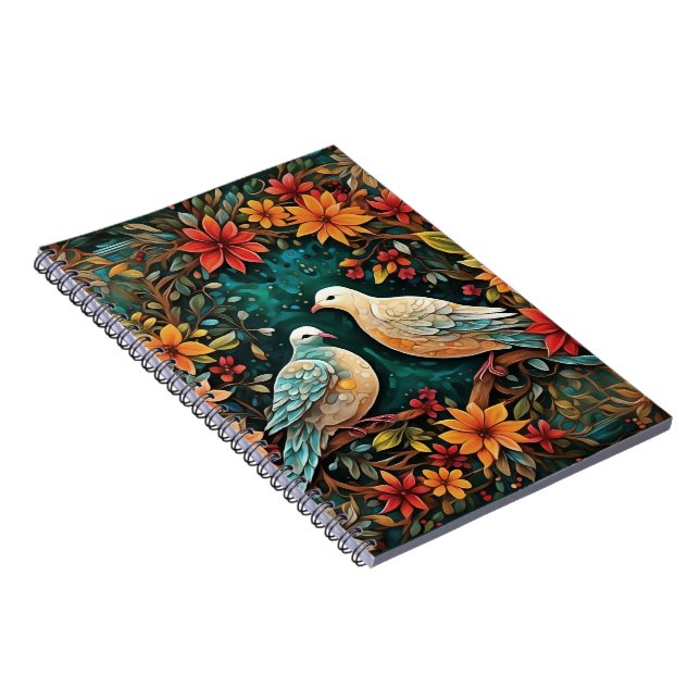 Two Turtle Doves Notebook (Right Side)