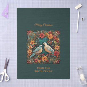 Two Turtle Doves Tissue Paper