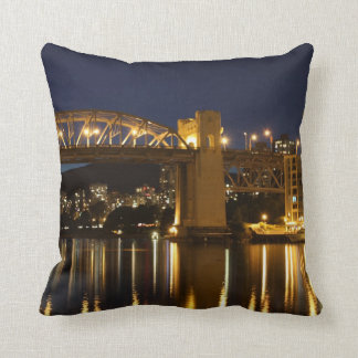 Two Vancouver Bridges Pillow