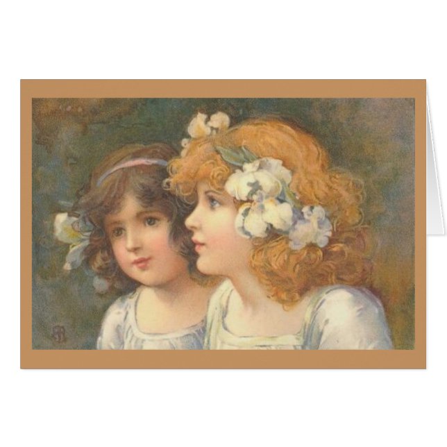 Two Victorian Girls (Front Horizontal)