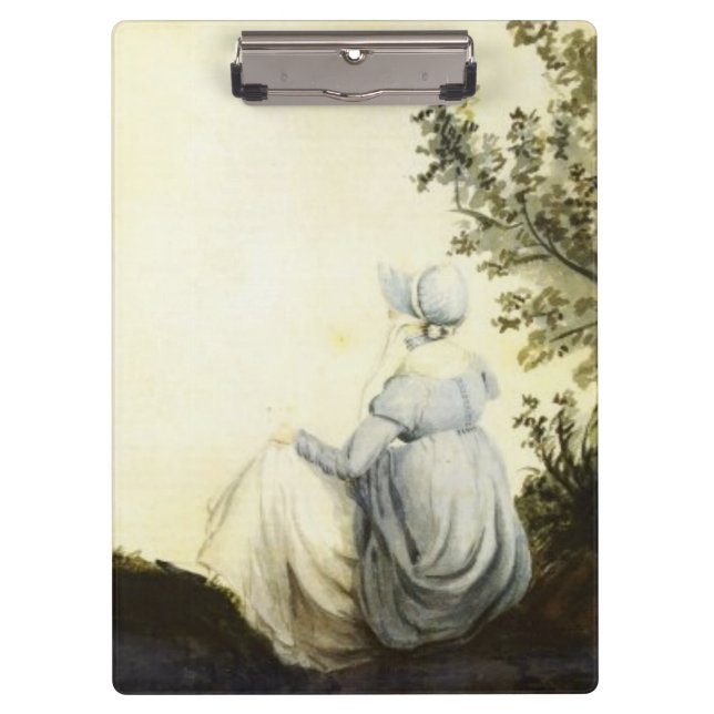 Two views of Jane Austen Clipboard (Front)