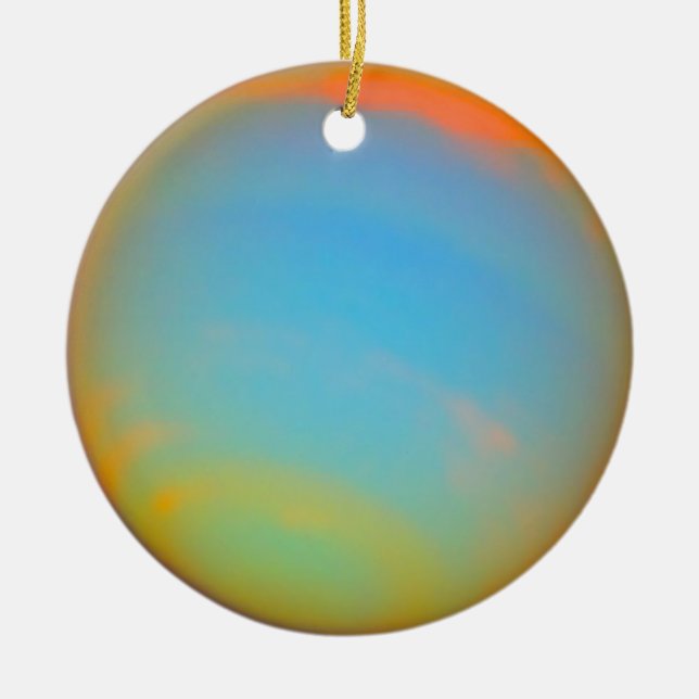 Two Views Of Neptune Ceramic Tree Decoration (Front)