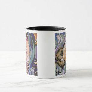 Two Vintage Art Deco Women by S. Chompre Mug