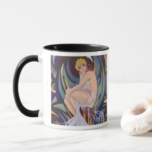 Two Vintage Art Deco Women by S. Chompre Mug
