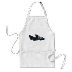 Two Vintage Butterflies Standard Apron