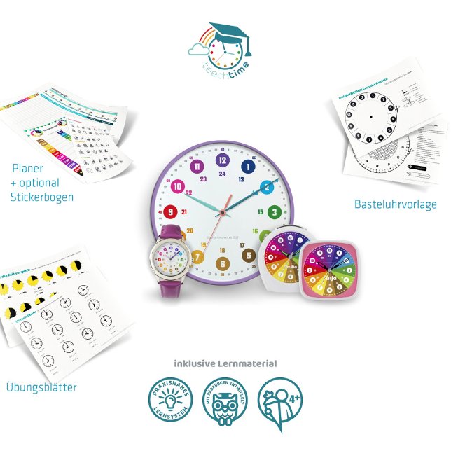 Two weekly planners for kids in a shared parenting poster (Creator Uploaded)