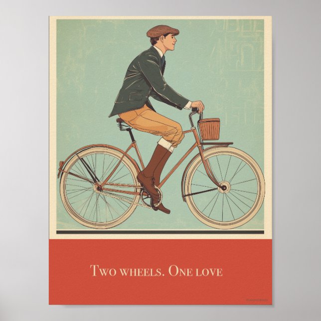 Two Wheels, One Love Poster (Front)