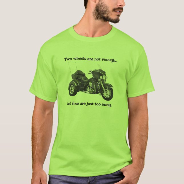 Two Wheels T-Shirt (Front)
