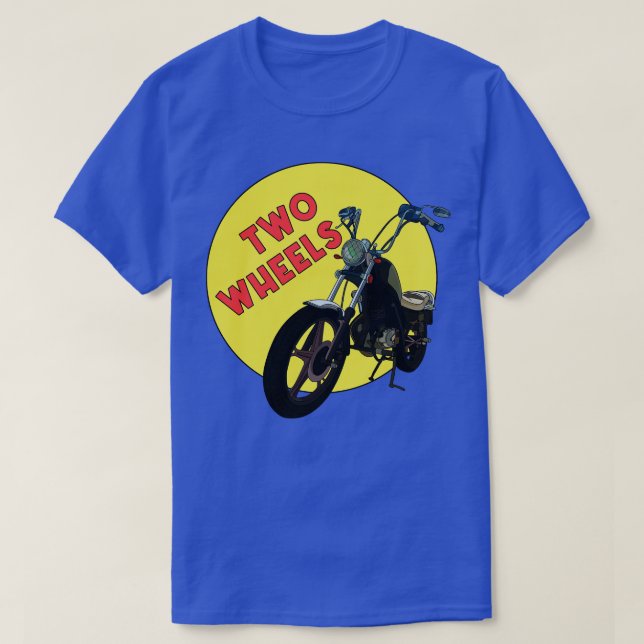 Two Wheels T-Shirt (Design Front)