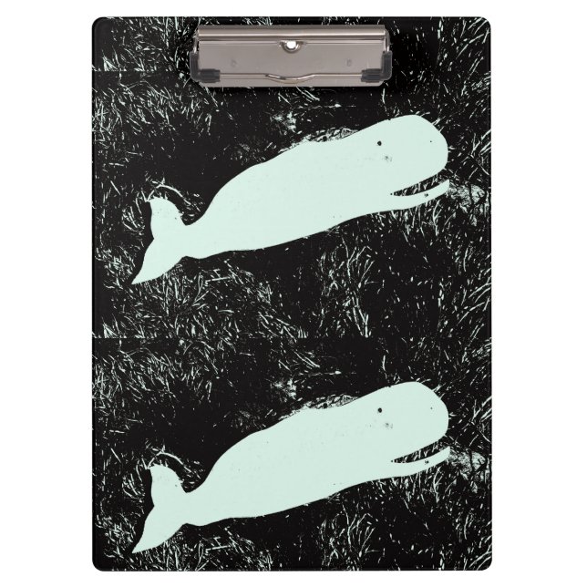two white whales clipboard (Front)