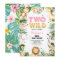 Two Wild 2nd Birthday Party Safari Animals Party