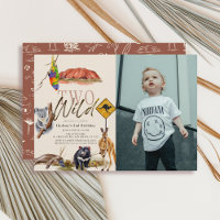 Two Wild Australian Animals Photo 2nd Birthday