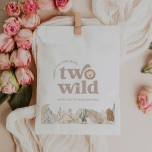 Two Wild Lion Birthday Thank You Favour Bags
